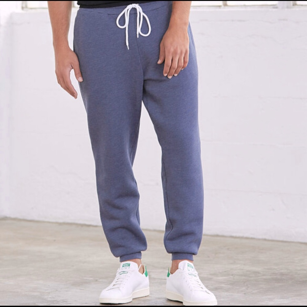 new • bella canvas unisex drawstring joggers